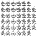 40 Pcs Goat Charm Jewelry Making Silver Bulk Charms Bracelet Small Pendant Bead – Antique Silver Tone Animal Pendant, 3D Cute Mountain Sheep Item, Earring Accessories DIY Jewelry Making Supply Kit