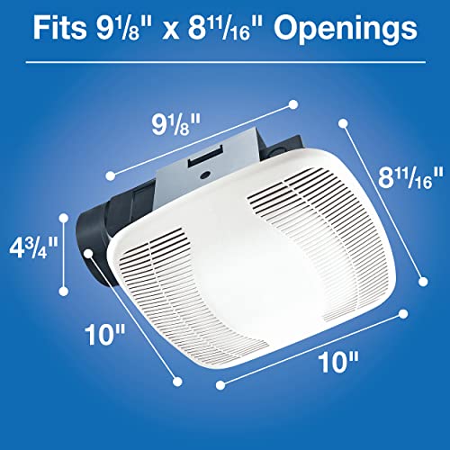 Air King BFQ50 ENERGY STAR® Qualified SNAP-IN Exhaust Fan, 50 CFM - color: BFQ50
