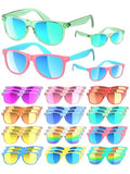 Sumsun Kids Sunglasses Bulk Party Favors 12 Packs Boys Girls Age 3-8 with UV400 Protection for Birthday Graduation Party Supplies (Blocking color 36 Pack) - style: 36pc Blocking Color