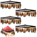 Feathers for Chick Brooder Heating Plate Comfort Feathers for Chick Warmer Chicken Coop Brooder Plate Warm Like Mother Hen (10" x 10", 4 Pack) - size: 10" x 10", 4 Pack