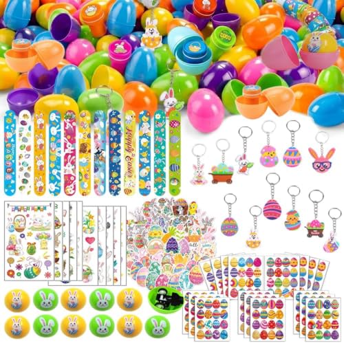 172 Pack Easter Egg Fillers,Easter Basket Stuffers for Kids Boys Girls, Easter Party Favors Assorted Toys for Easter Egg Hunt,Classroom Prize Supplies,Basket Stuffers Fillers for kids,Party Favors