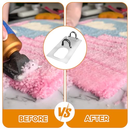 Fenteer Shearing Fur Machine Bracket Easy to Install Shearing Guide Trimmer Tool Accs Thick Carpet Clipper Bracket for Grooming Tools Sheep Shears, B - color: B