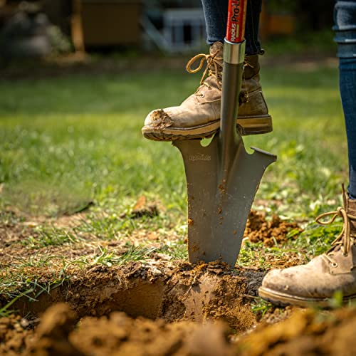 Radius Garden 25011 Pro-Lite Carbon Steel Transplanter, Red - style: Transplanter