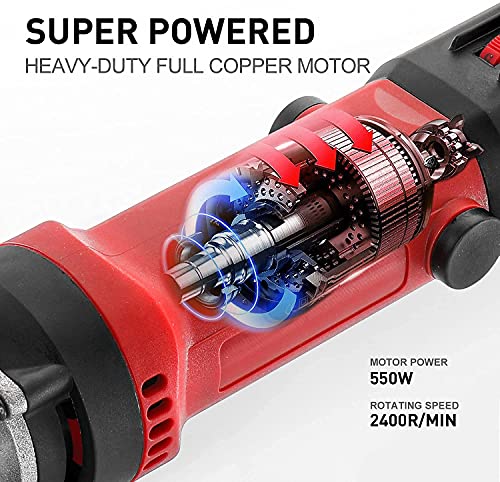 550W Professional Electric Sheep Clipper, 6 Speeds Heavy Duty Dog Shears for Thick Fur - color: 1.sheep Shears