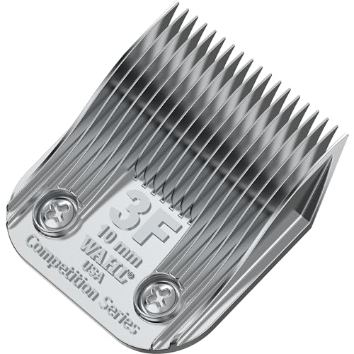 Wahl Professional Animal Competition Blade, 2376-100, 3F | Extra Coarse, Detachable Blade with 25/64 in Cut Length - size: 3F