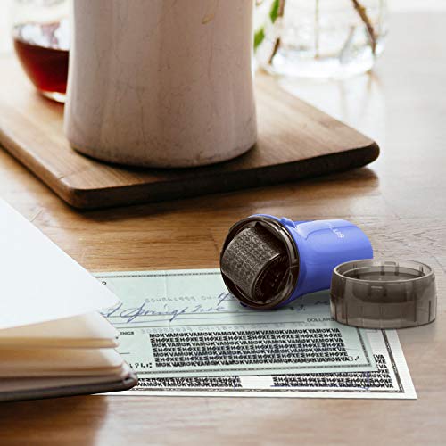 Guard Your ID Identity Theft Protection Roller Stamp, 3-Pack for Mail, Blue - color: Blue, size: Standard 3-Pack