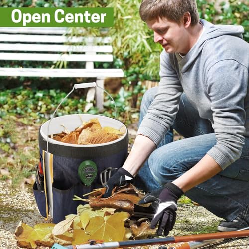 Bucket Tool Organizer, 5 Gallon Garden Tool Bucket Organizer, Bucket Tool Caddy Organization for Garden, Construction, Carpenter, Electrician, Builder