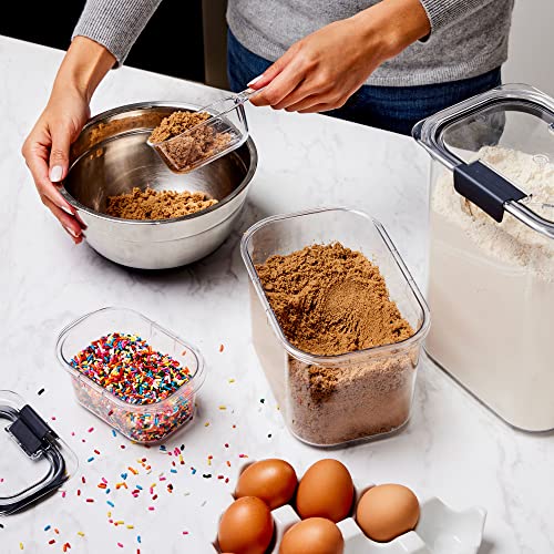 Rubbermaid Brilliance BPA-Free Airtight Food Storage Containers with Lids Set of 20 with Scoops Perfect for Kitchen and Pantry Organization - size: Assorted Sizes (40-Piece)