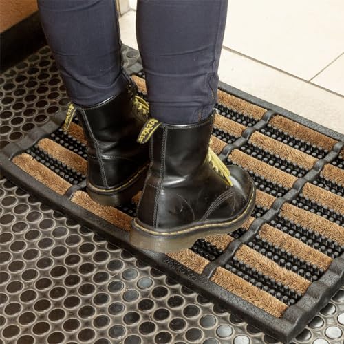 Ninamar Mud Scrubber Tray Mat – 24 x 16 inch - 3 Pack - size: 24 x 16 in (60 x 40 cm) - 3 Pack
