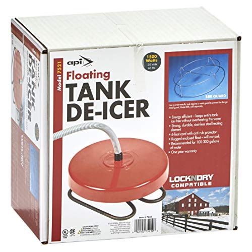 Allied Precision 7521 Floating 1,500-Watt Pond De-Icer/Heater - style: 1500 Watt