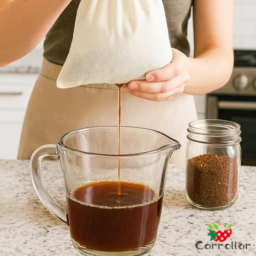8Pack Nut Milk Bags,4 Sizes Unbleached Cotton Cheesecloth Bags,Food Strainer Bags,Reusable Muslin Strainer Bags for Yogurt, Juice,Wine,Cheese making(8x12"/12x14"/12x16"/16x22")