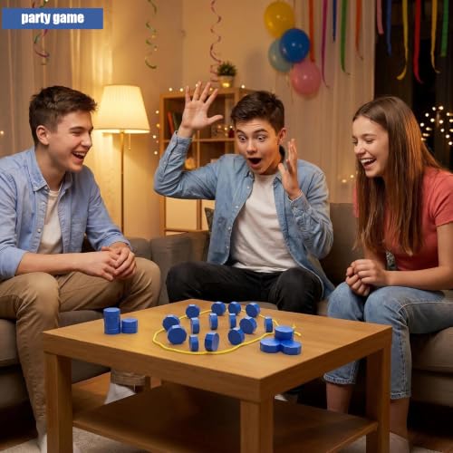 Magnet Game with String Magnet Chess Game Fun Puzzle Strategy Games | Family Games Night, Easter Basket Stuffers for Family & Party & Travel & Camping, 2 Player Games, Game Collections