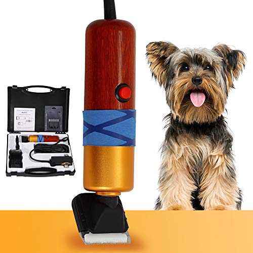 Dog Electric Sheep Goat Shears Clippers for Grooming for Thick Coat,200w Sheep Clipper Rechargeable Dog Shaver Dog Grooming Kit with Stainless Steel Blade for Dogs and Pets Pet Supplies - size: 200W