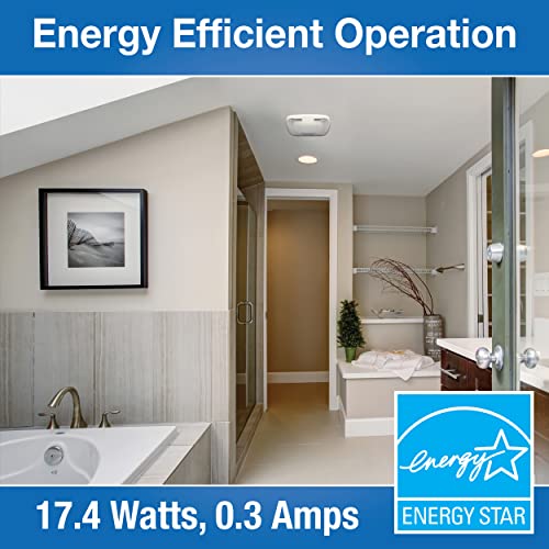 Air King BFQ50 ENERGY STAR® Qualified SNAP-IN Exhaust Fan, 50 CFM - color: BFQ50