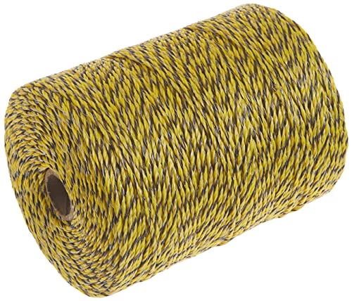 Zareba 1320 ft Polywire - 400 M Electric Fencing - Weather Resistant, Highly Visible Poly wire - Easy to Install, Repair, Slice - PW1320Y6-Z - size: 1 Pack