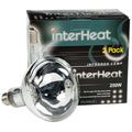 Premier 1 Heat Lamp Bulbs – Smooth Glass Infrared, Never-Loose Base, 250W | Smooth clear glass infrared bulb. Never-loose base — screws in, no cement. 6-month continuous life. 2-pack. - style: 250 watt