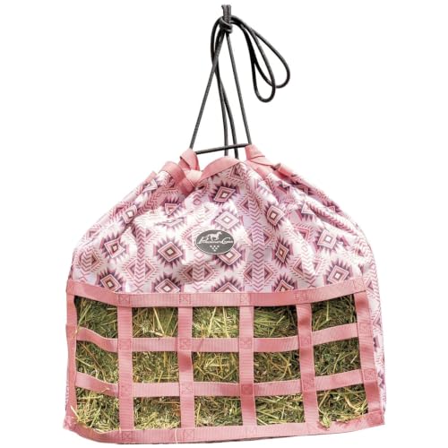Professional's Choice Scratch Free Hay Bag | Slow Feed Horse Hay Holder - color: Clay