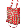 Derby Originals Superior Slow Feeder Horse Hay Bag with Super Tough Bottom and 1 Year Warranty - color: Red