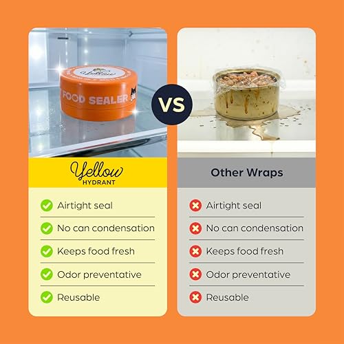 Canned Cat Food Storage Container Patent Pending Reusable Airtight Can Cover Pet Food Sealer - Keeps Cat Food Container Sealed and Fresh in the Fridge, Eliminates Odor (1 pack)