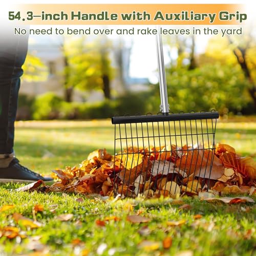 Metal Manure Fork & Solar Fan for Chicken Coop with Battery
