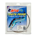 AFW Tooth Proof Fishing Line - Single Strand | High-Strength Stainless Steel Tooth Proof Fishing Line Single Strand Leader Wire Versatile Applications 360 lb test USA Made - color: Camo, style: #5, 44 Lb Test, 30 Ft