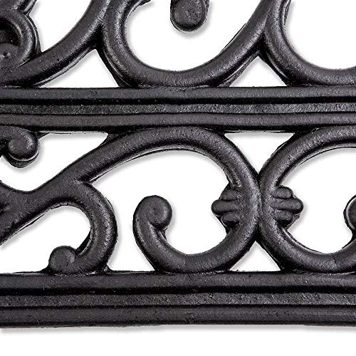 DII Rubber Doormats Collection All Weather, 18x30, French Quarter - color: French Quarter, size: 1'6" x 2'6" (Rectangular)