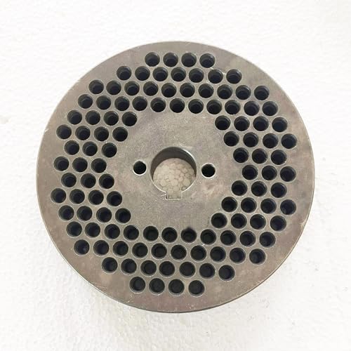 5mm Grinding Disc Compatible with 180 Model Four Head Rollers Pellet Mill Machine (Die Plate Only, Body Not Included) - size: 5mm