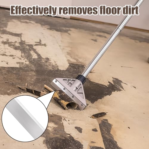 Hicarer 200 Pcs 8" Floor Scrapers Blade Replacements, Angled Demolition Scraper Blades Replacement Carbon Steel for Efficient Flooring Removal Razors Compatible with Razor Blade Scraper - size: 8 Inch