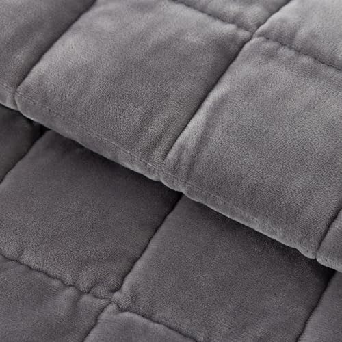 Berkshire Blanket Weighted Heating Pad - 12"x24" Electric Heat Wrap with 10 Heat Settings & Auto Shut Off - Soothing Heat Wrap for Back, Neck, Shoulders, Legs, Abdomen - Machine Washable & Portable - color: Nimbus Grey, size: 12" x 24"