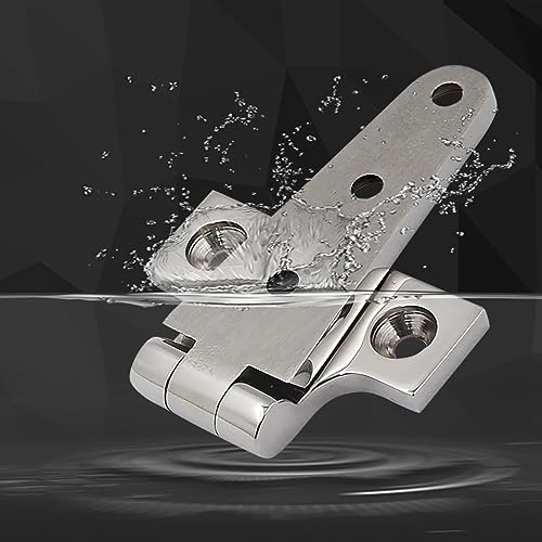 316 Stainless Steel T Hinges Marine Grade 4'' x 2" Heavy Duty Boat Hatch Hinge (100 mm X 54 mm) 4 Pack Casting Cabinet Hardware Door Hinge with Screws - style: 4'' x 2" 4 Pack