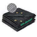 Kesfitt 50% Shade Cloth 20x30 ft, Breathable HDPE Mesh Sun Shade Tarp for Garden & Greenhouse, UV Resistant Outdoor Shade Fabric with Copper Grommets for Plants, Patio, Yard - size: 20ftx30ft, style: 50% Shading Rate
