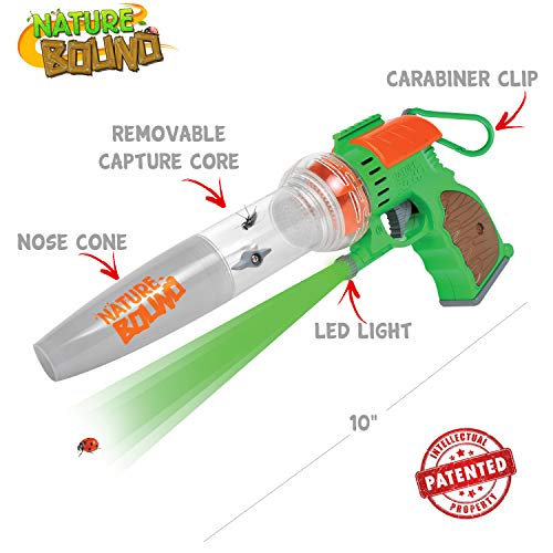 Nature Bound Bug Catcher Vacuum with Light Up Critter Habitat Case, Eco-Friendly Outdoor Toys for Kids, Includes Vacuum and Cage, Bug Vacuum for Kids Toy, Bug Catcher Vacuum - style: Original Style