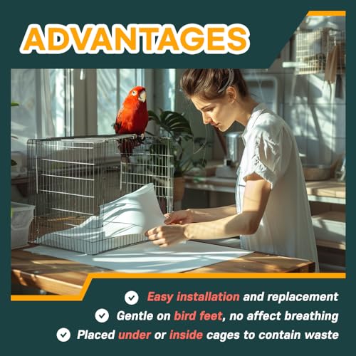 HA SHI Bird Cage Liners, 120 Unscented Newsprint Sheets, 31 x 21.5 in Large | 120 unscented newsprint sheets, 31 x 21.5 in. Large ink-free liners for bird cages and small pet enclosures. Trim to fit. - size: 120 Sheets - 31" x 21.5" (Pre-cut)