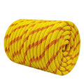 1/2 Inch Arborist Rigging Rope (100 Ft) - ASTM F2116 Certified (9,000 lbs MBS / 900 lbs SWL) - Static Polyester Bull Rope for Tree Climbing, Nautical Rigging & Swings (Yellow) - size: 1/2IN x 100 FT, style: Yellow