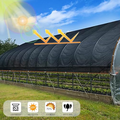 90% Black Shade Cloth for Patio, 4x8 FT Mesh Tarp Sun Shade Cloth with Grommets, Sun Protection Sail for Garden Greenhouse Pergola Barns Kennel Patio Outdoor Neting Cover - size: 4x8FT