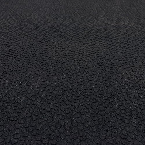 Mohawk Home Heavy Duty Rubber Stall Mat - Gym Floor- Under Dog Crate - All Purpose Utility 2'x3' - 1/2" Thick (Pack of 3) - Solid Texture - size: 3 Pack (2' X 3')