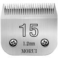 15 Cut Length 3/64"(1.2mm) Detachable Pet Dog Clipper Blades UltraEdge Series Clipper Blades for Dog Grooming Compatible with Most Andis,Oster A5 Wahl KM Series Clippers - size: 15# 1.2mm