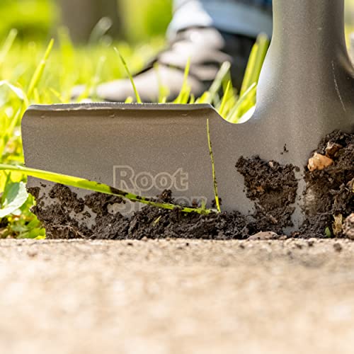 Radius Garden 25611 Pro-Lite Ergonomic Carbon Steel Edger, Red - style: Edger