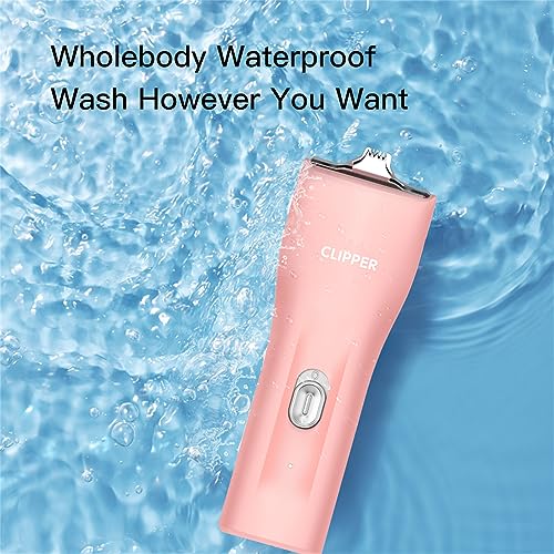 2 in 1 Prowerful Home Professional Dog Grooming Kit Clipper Low Noise USB Rechargeable Gifts for Dog Cat Pink,MTS006 - color: Mts006-pro-pink