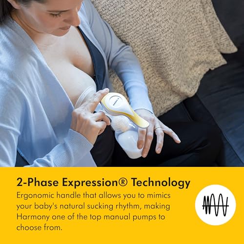 Medela Harmony Manual Breast Pump & Silicone Milk Collector Set, On-the-Go - style: Harmony Manual Pump + Breastmilk Collector