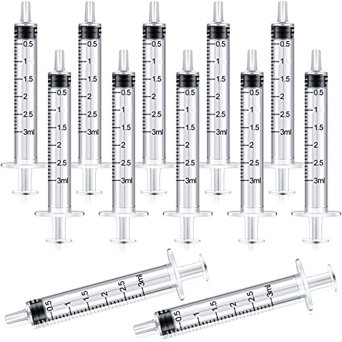 Nuanchu 30 Pcs 3ml Liquid Syringe Pet Feeding Plastic Syringes Dog Oral Food Measuring Syringe Tools for Cats Dogs Kitten Puppy Bunny Small Animals Newborn Pet Feeder Nursing Supplies