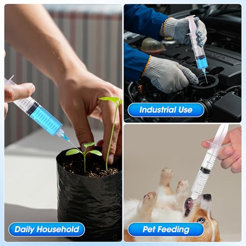 1ml Syringe with Cap, Luer Lock Liquid Transfer Syringes, 30 Pack Wrapped | Clear scale markings and smooth operation, controlled dispensing, and easy liquid transfer - style: 1 ml Luer Lock