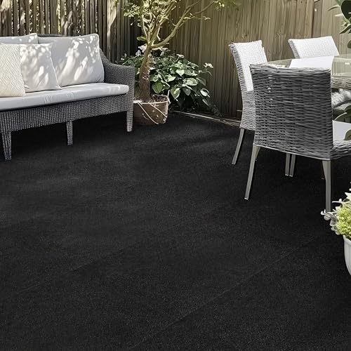 Mohawk Home Heavy Duty Rubber Stall Mat - Gym Floor- Under Dog Crate - All Purpose Utility 2'x3' - 1/2" Thick (Pack of 3) - Solid Texture - size: 3 Pack (2' X 3')