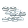 Electric Fence Polytape Connector Buckles, 50mm x 32mm, Gate Handle Splicers, 10-Pack