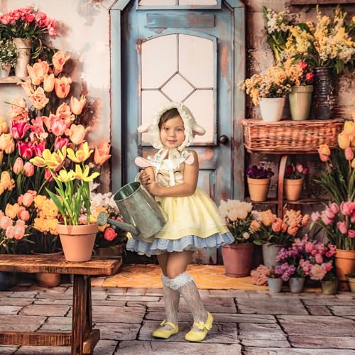 Kate Photography Floor Mat Vintage Stone Wall Rubber Backdrop 5x4ft | Brick Wall Rubber Floor Newborn Photography Props for Professional Photo Studio - color: Brick, size: 5x4ft