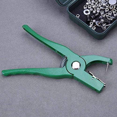 Livestock Ear Tag Pliers Animal Sheep Lamb Cattle Ear Tag Tool Plier Applicator Puncher Tagger Tool Hole Punch Plier