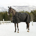 HORZE Nevada 1200D Waterproof Turnout Sheet - Black - Size: 57 - size: 56 in