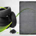 Anti-Fatigue Rubber Floor Mat - NANBOWANG Commercial Grade Grease Resistant Non-Slip Recycle Tyre Floor Mats for Restaurant Kitchen Bar Garden Outdoor Wet Area (40"X80") - size: 40"X80"