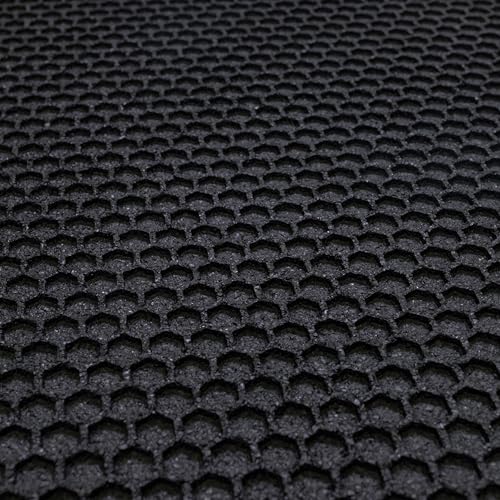 Mohawk Home Indoor Outdoor 1' 6" x 2' 6" Heavy Duty Rubber Floor Mat Anti Slip Restaurant Kitchen for Garage Garden Industrial Pool Entrance Bar Wet Area - size: 1'6" x 2'6" (Rectangular)