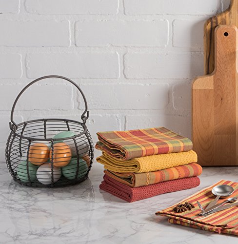 DII Vintage Wire Storage Baskets, Egg Basket Set, Rustic 3 Piece